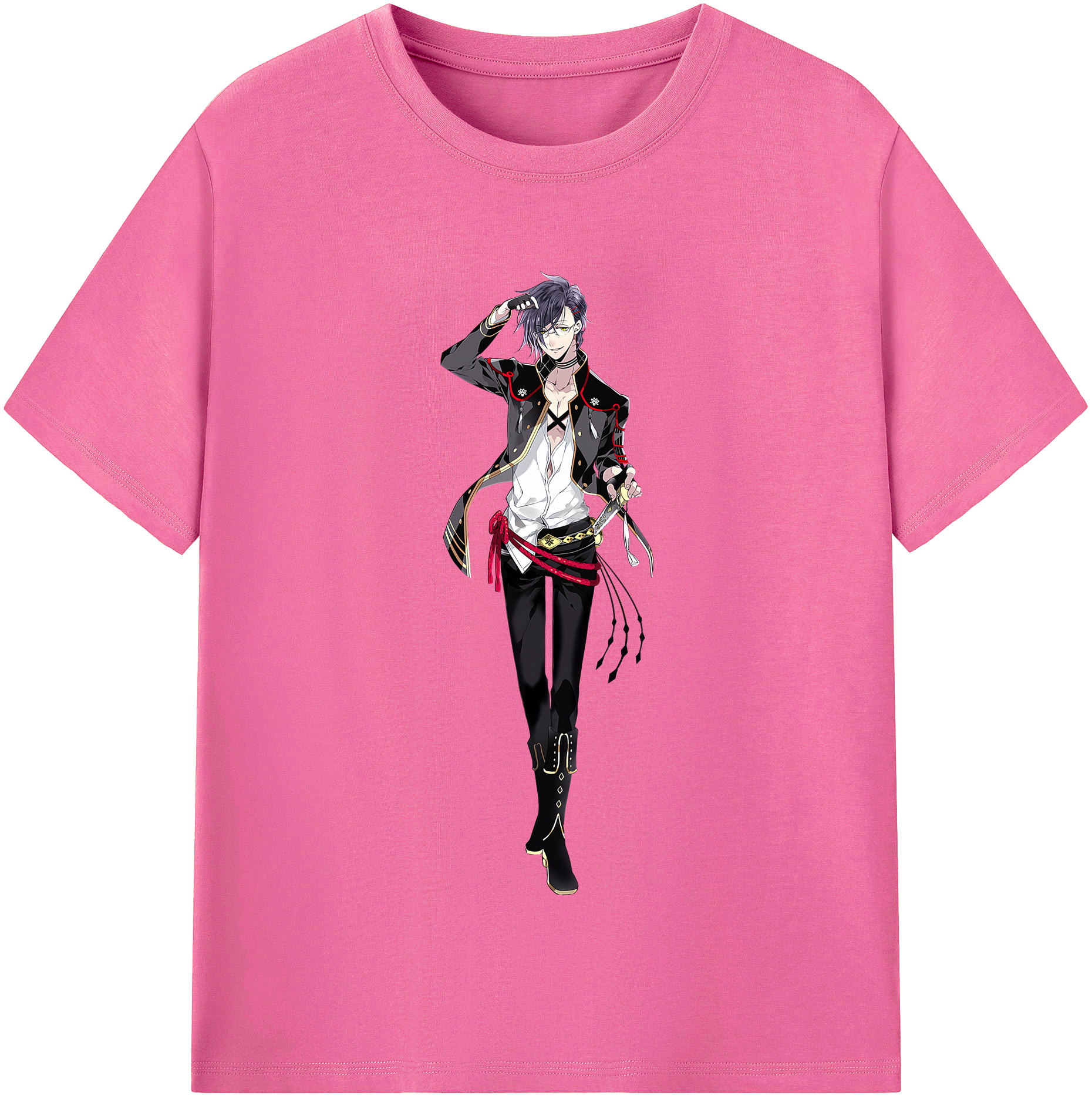 （画像用） 刀剣乱舞 Touken Ranbu レディースカジュアルプリントTシャツ（綿100％）